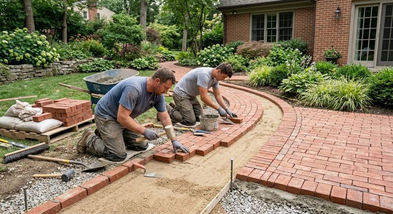 Brick Landscaping Service in Nashua, NH