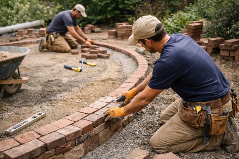 Brick Landscaping Service in Boston, MA
